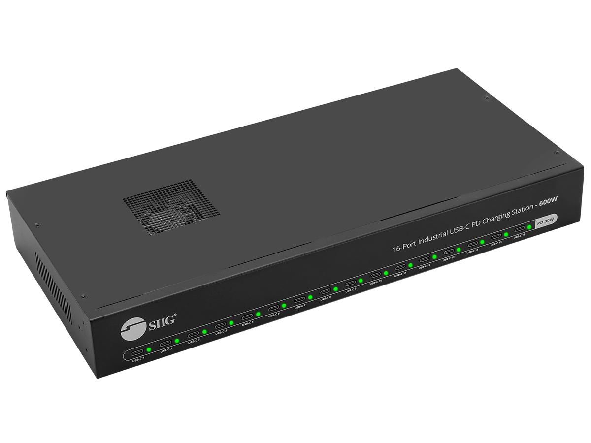 SIIG 16P Industrial USB-C Charging Hub - Channel XR