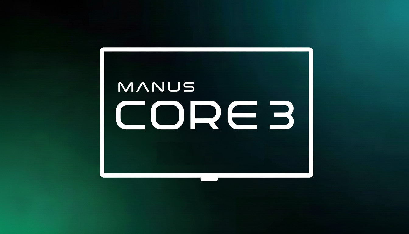 Manus Core 3 Software License - Channel XR