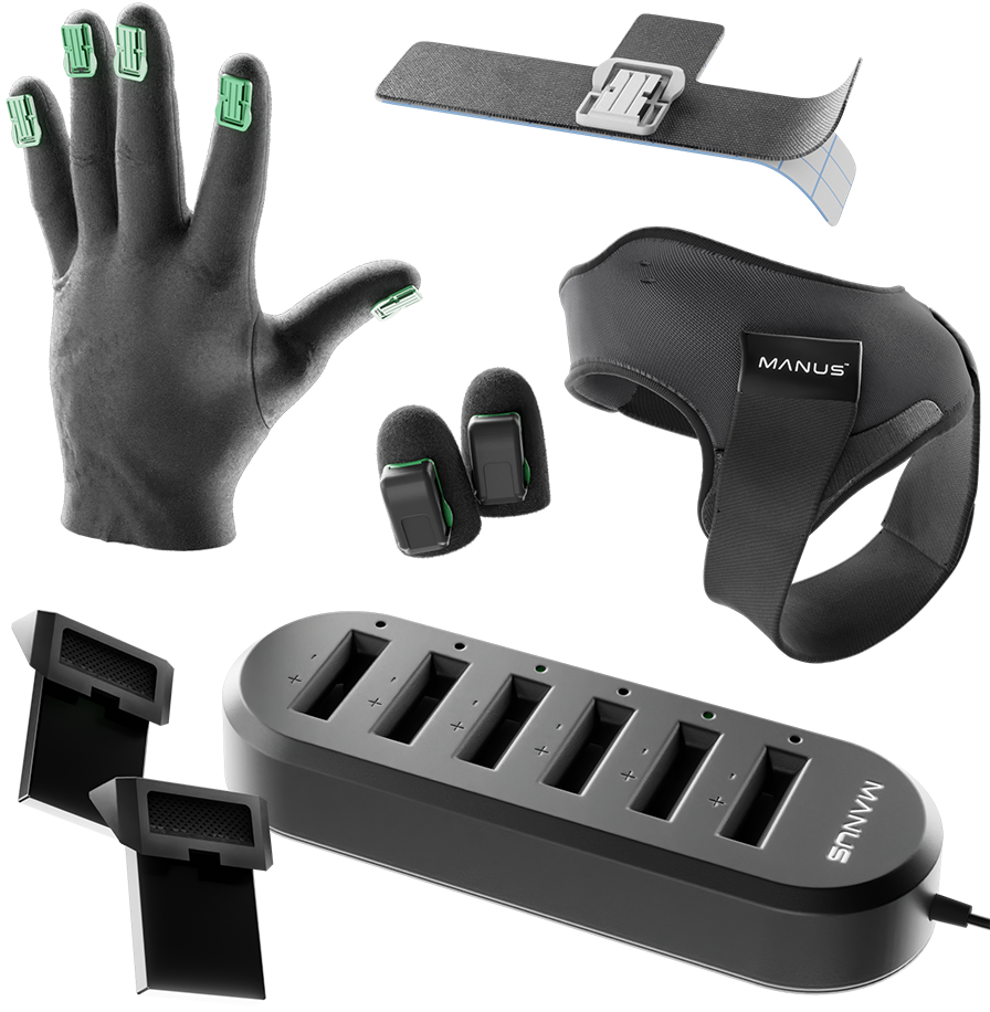 Manus Quantum Metagloves Accessory Pack - Channel XR