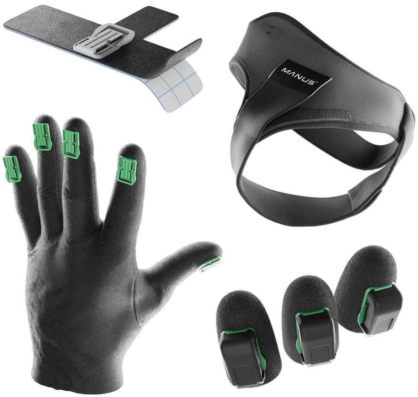 Manus Quantum Metagloves Textile Pack - Channel XR